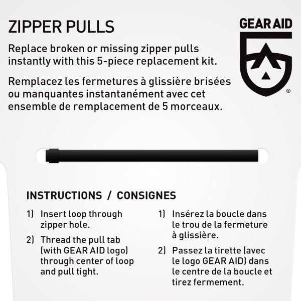 Gear Aid Zipper Pulls