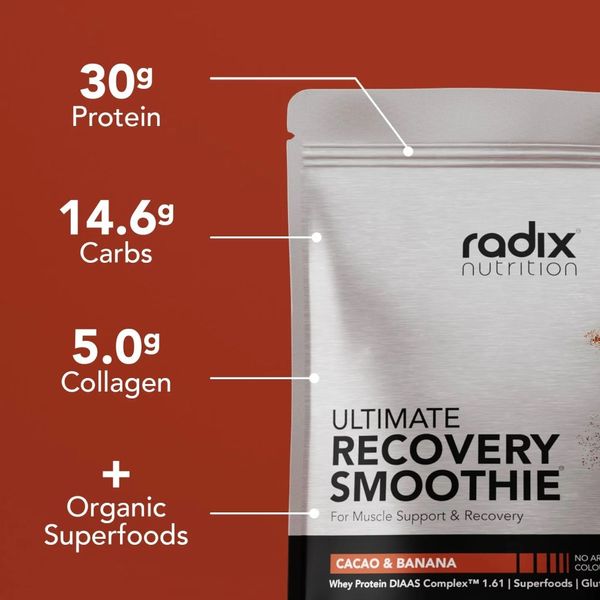 Radix Ultimate Recovery Smoothie | Whey Protein
