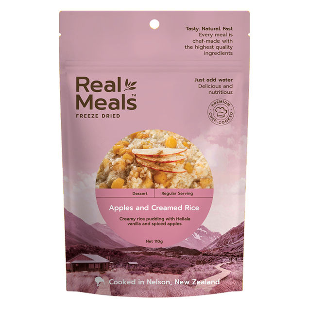 Real Meals Apples and Creamed Rice