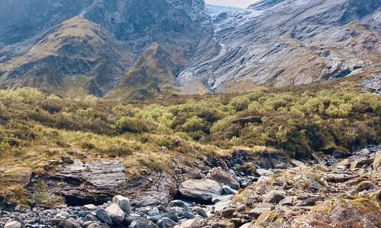 Aspiring Hut to the head of the Matukituki Valley, Otago