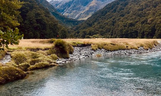 Aspiring Hut to the head of the Matukituki Valley, Otago