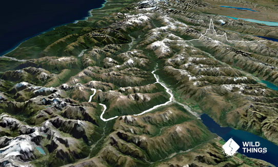 Blue Pools - Gillespie Pass Loop, Otago