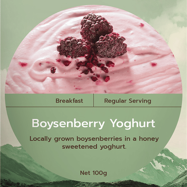 Real Meals Boysenberry Yoghurt