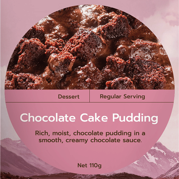 Real Meals Chocolate Cake Pudding