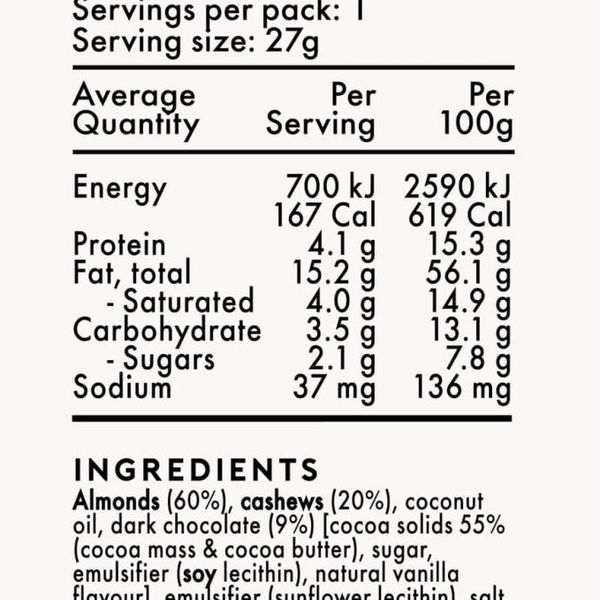 Roam Energy Nut Butter - Best Before 08/25