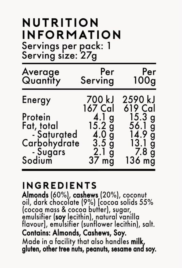 Roam Energy Nut Butter - Best Before 08/25