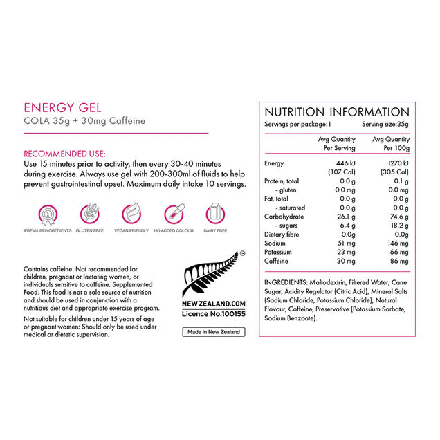 PeakFuel Energy Gel