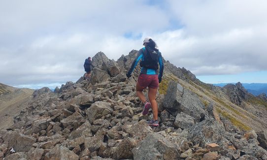 Lake Angelus Skyline Scramble, via Robert Ridge and Cascade Tracks, Tasman