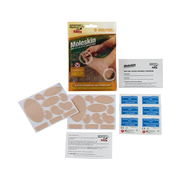 Moleskin Pre-Cut and Shaped Blister Dressings