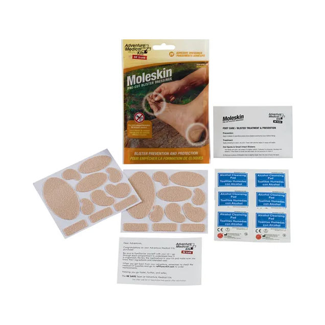 Moleskin Pre-Cut and Shaped Blister Dressings
