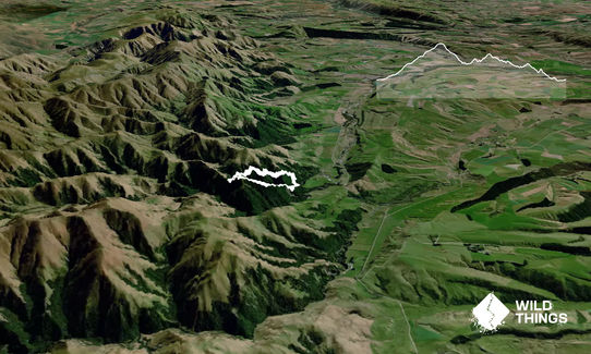 Mount Nimrod loop track , Canterbury