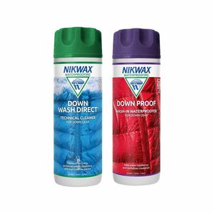 Nikwax Down Wash Direct + Down Proof