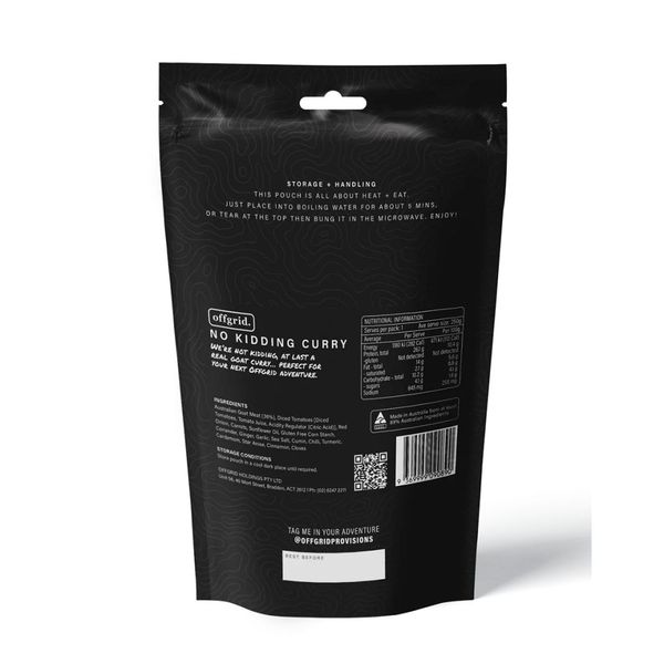 Offgrid Provisions - No Kidding Curry