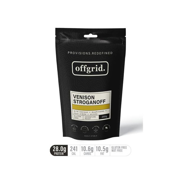 Offgrid Provisions - Venison Stroganoff