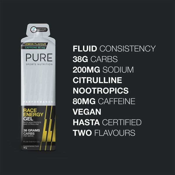 PURE Performance + Race Energy Gel