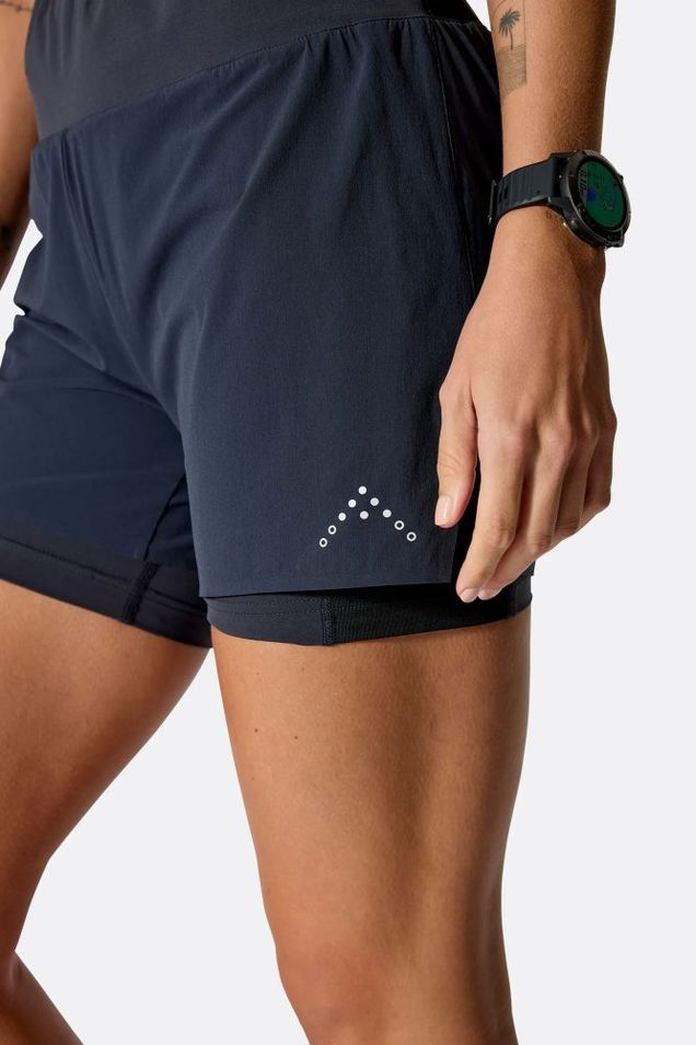 Rab Womens Talus 2-in-1 Running Shorts