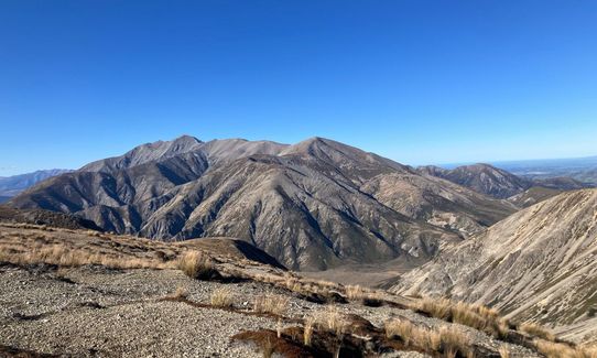 Red Hill,Mt Lyndon and Cloudy hill via Coleridge pass, Canterbury