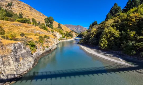 Shotover Gorge loop from Tuckers Beach, Otago