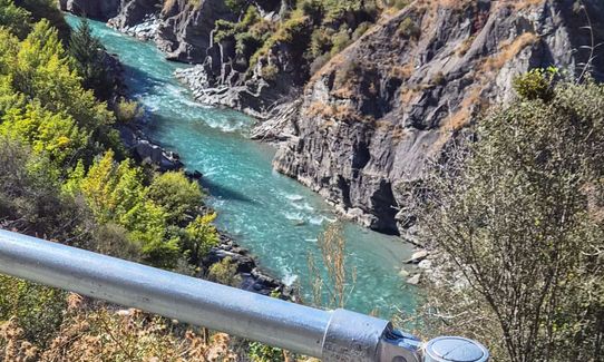 Shotover Gorge loop from Tuckers Beach, Otago