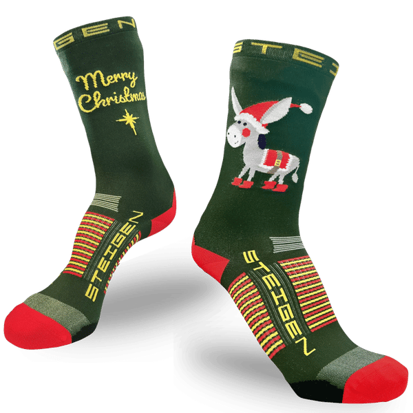 Steigen Christmas Donkey Socks - 3/4 Length