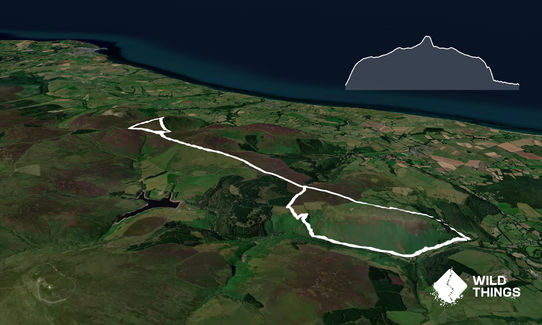 Sulby High Road - Freoaghane and the Zig Zag, Isle of Man