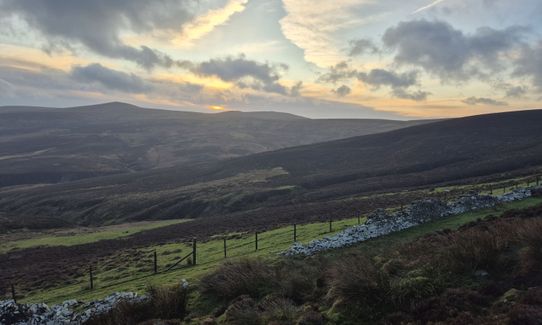 Sulby High Road - Freoaghane and the Zig Zag, Isle of Man