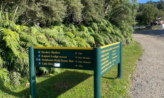 Syme Hut shimmy, Taranaki