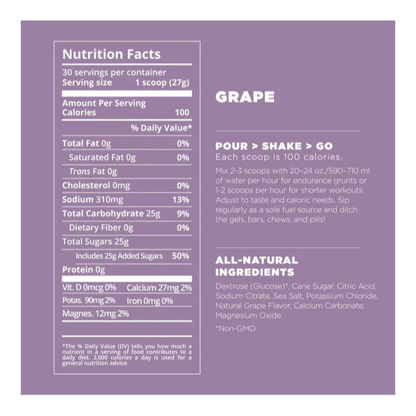 Tailwind Endurance Fuel Grape