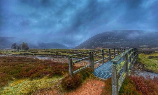 The Pan and Mt Keen , Scotland