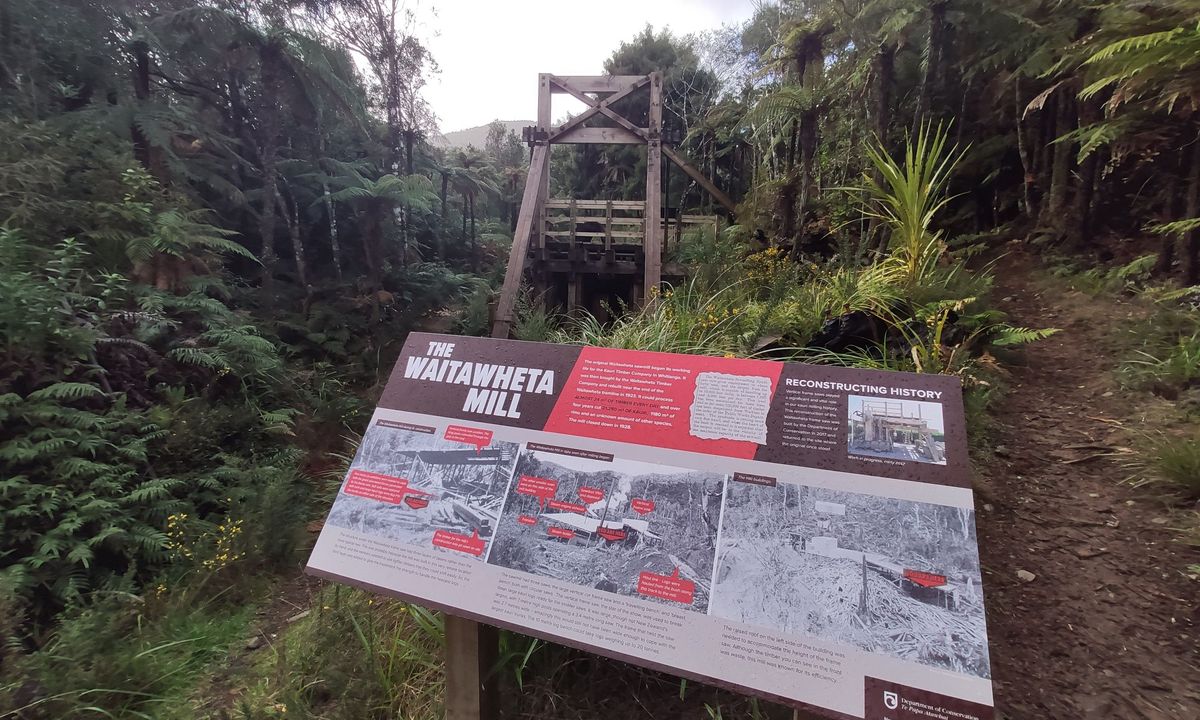 Waitawheta Tramway - Bogeys and Bluffs, Waikato