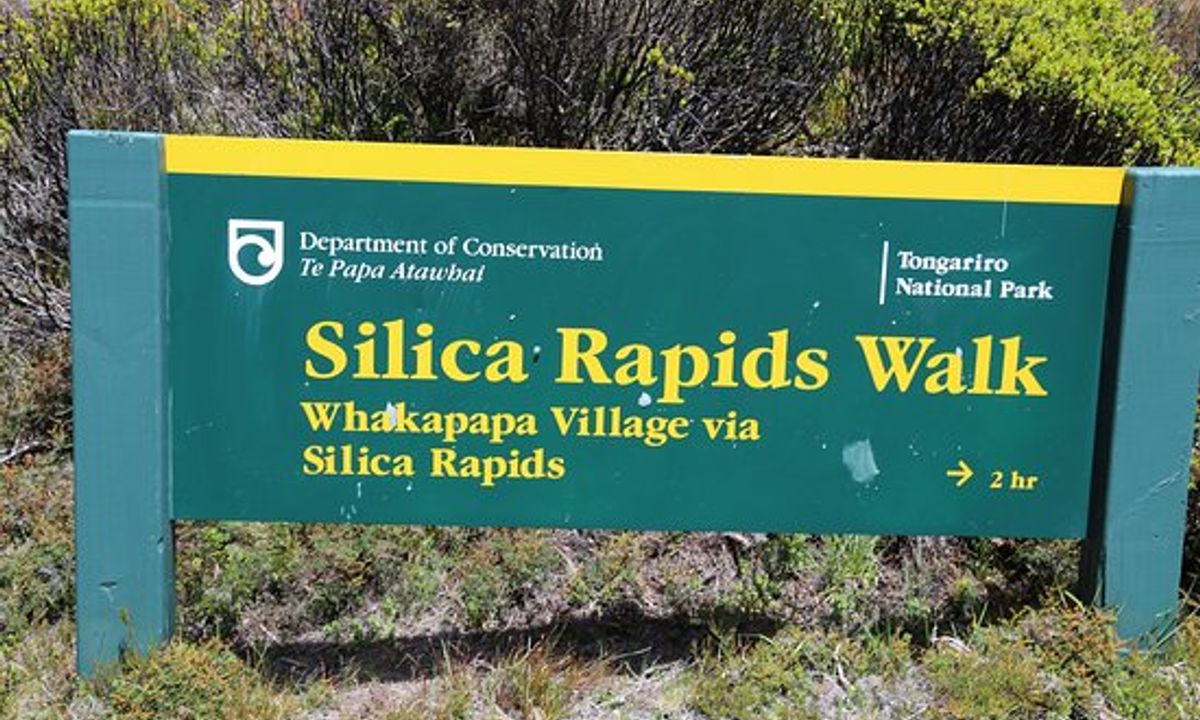 Silica Rapids trail, Manawatu - Wanganui