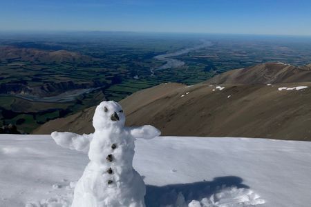 Exploring Mount Hutt