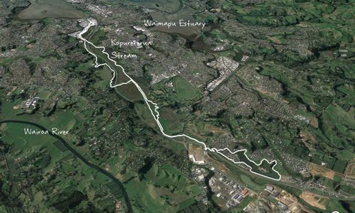 K Valley Pas, Streams and Lakes 