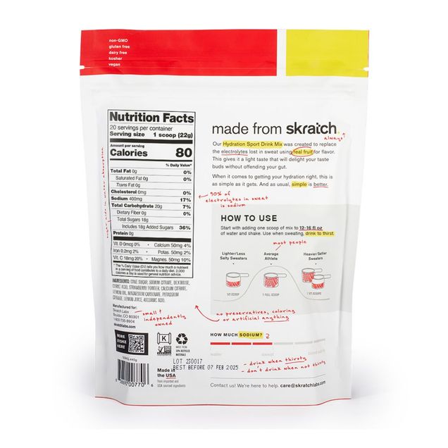Skratch Labs Hydration Sport Drink Mix